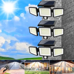 3 Pack Outdoor Solar Lights